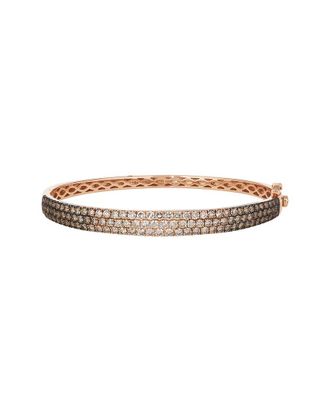 Le Vian Ombre 14K Rose Gold 3.50 Ct. Tw. Diamond Bangle Bracelet