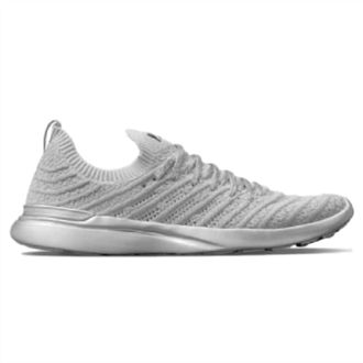 Athletic Propulsion Labs Mens Techloom Wave Sneakers In Black/silver