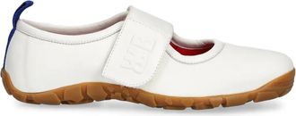 Wales Bonner Ballerine con cinturino - Bianco