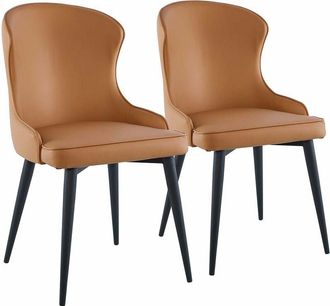 Habitat et Jardin Set di 2 sedie Tina - Marrone