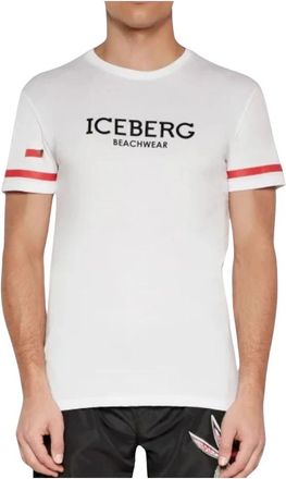 Iceberg Milano Tee - Heren - T-shirts - Wit - S - Katoen - Tops