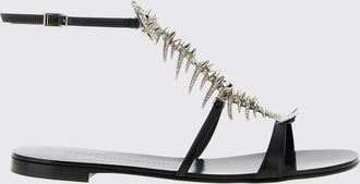 Giuseppe Zanotti Sandalo Slim 2.0 Giuseppe Zanotti in pelle con applicazione gioiello