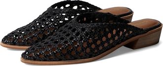 Seychelles Moonshine Womens Slippers Black Leather : 6.5 M