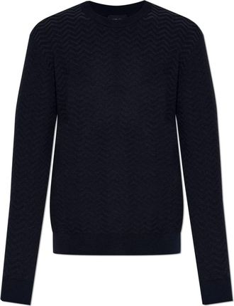 Giorgio Armani Hombre, Jerseys, Azul, Talla: M