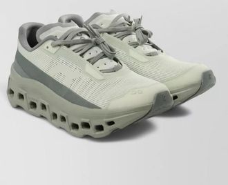 On logo-print low-top sneakers