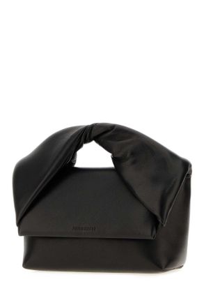 J.W.Anderson Womens Black Leather Mini Twister Handbag Borse A Mano Bag