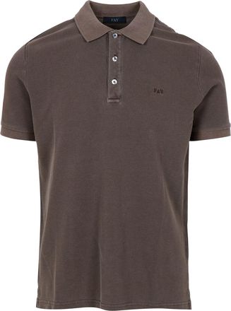 Fay Magliette e polo Fay Marrone scuro