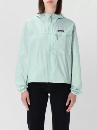 Patagonia hooded coat long sleeves chest pocket