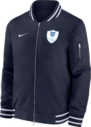 Nike Mens College (Spelman College) Bomber Jacket in Blue | M62424SPEC25-NVY