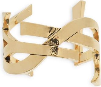 Saint Laurent Golden Signature Bracelet