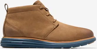 Cole Haan Mens Øriginal Grand Remastered Waterproof Chukka Boots - Brown Size 7.5