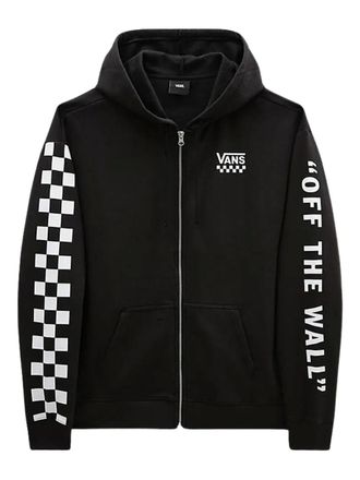 Vans Extra Fun zip-up hoodie - Black