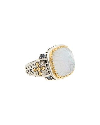 Konstantino Silver & 18K Spinel Ring