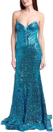 Jovani Emeblished Gown