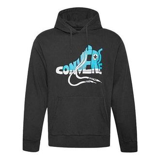 Converse Novelty Sneaker Graphic Hoodie Black 10019082-A01