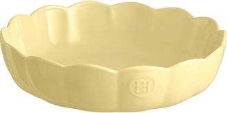 Emile Henry Madeleine Round Cake Dish in Vanilla at Nordstrom