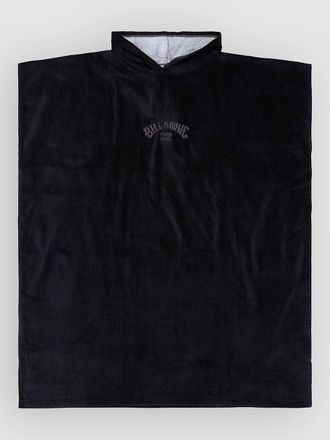 Billabong Hooded Surf Poncho schwarz