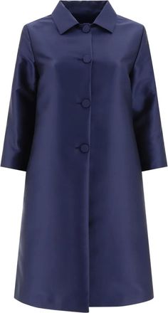 F.it Cappotto monopetto - Blu