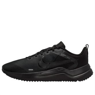 Nike Womens Downshifter 12 Sneakers In Black/dark Smoke Grey/iron Grey