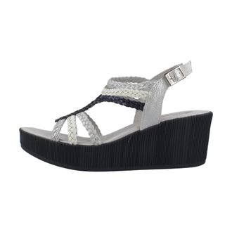 24hrs 24Hrs - Sandalia Combi - Dames - Schoenen - Blauw - Maat: 38 EU