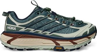 Hoka One One Mafate Three2 Wordmark Fern - Blu