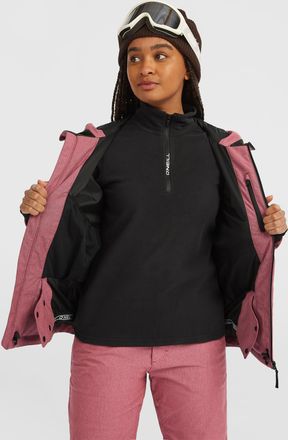 O'Neill Skijacke ONEILL FWCCRUZ MELANGE SNOW JACKET, Damen, Gr. L (40), skater pink, Obermaterial: 100% Polyester. Futter: 100% Polyester. Wattierung: 100% Po