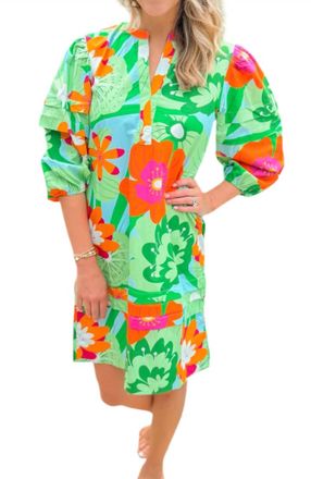 Maude Freya Dress In Floral Pops