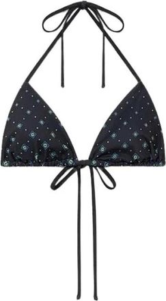 Casablanca Triangle Bikini Top - Dames - Bikinis - Zwart - M - Polyester - Badmode