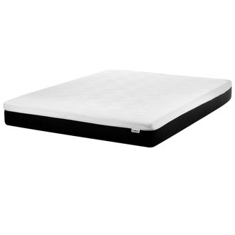 Beliani Beliani - Colch&oacute;n De Espuma De Latex Firme Con Funda Extra&iacute;ble Con Cremallera 160 X 200 Cm Cozy