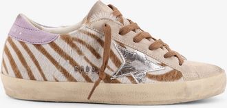 Golden Goose Sneakers low-top Super-Star Classic with List in cavallino stampato - GOLDEN GOOSE DELUXE BRAND - gender_Woman