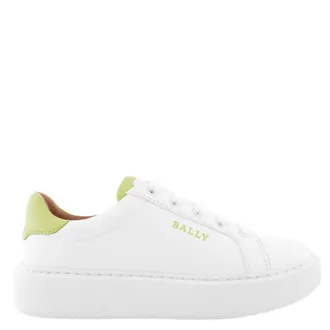 Bally Clarys Leather Low-Top Sneakers, Brand Size 36.5 ( US Size 6 )
