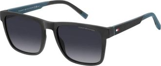 Tommy Hilfiger Grey Gradient Square Mens Sunglasses TH 2144/S 0P2M/9O 55