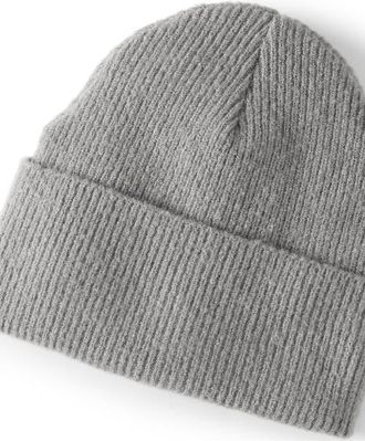 Lands End CashTouch Beanie in Ultimate Gray at Nordstrom, Size Large