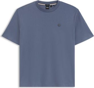 BOSS Regular-fit T-shirt in mercerized cotton
