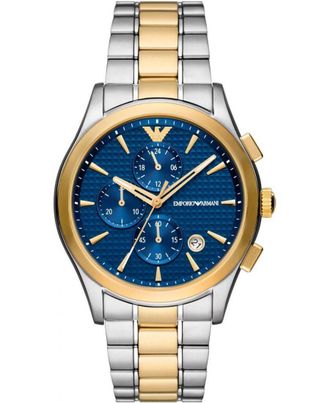 Emporio Armani Paolo Mens Multicolour Watch AR11579 Stainless Steel (archived) - One Size