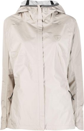 Rossignol Active rain jacket - women - Polyester - S - Neutrals