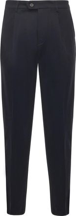 Eleventy Cotton And Cashmere Trousers