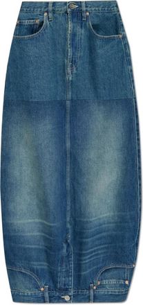 VETEMENTS Denim rok - Dames - Spijkerrokken - Blauw - M - Denim - Rokken