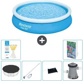 Bestway Piscina Bestway Fast Set Redonda - 366x76 Cm - 7-piezas S67