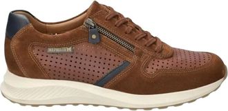 Mephisto Sneakers - Heren - Schoenen - Bruin - Maat: 42 EU Leer