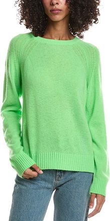 Brodie Rae Rib Raglan Crewneck Cashmere Sweater