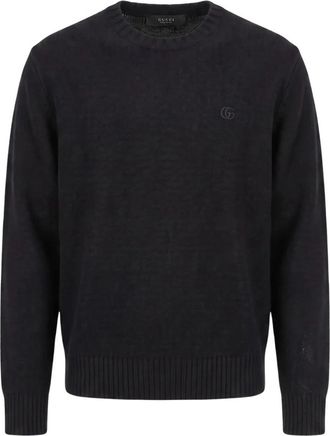 Gucci Jersey de cuello redondo - Knitwear - Hombre - Negro - XL