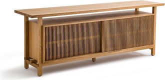 AM.PM Opengewerkt eikenhouten en gefineerd dressoir, Tinos