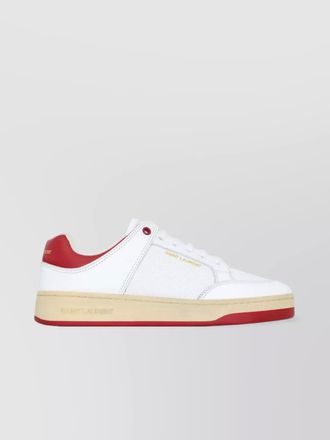 Saint Laurent leather low-top sneakers