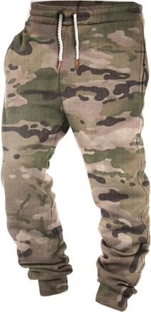 Generic RLEHJN Camouflage Fleece Lined Cargo Joggers Men, Mens Tracksuit Bottoms with Pockets Autumn Winter Camo Jogging Bottoms Drawstring Sweatpants Casual 