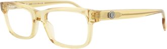 Montblanc Montblanc Mens 54 mm Orange Eyeglasses