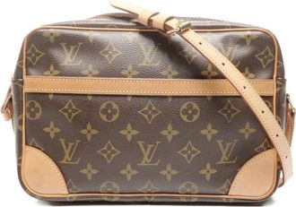 Louis Vuitton 2003 27 Trocadero Monogram cross body bag - Bruin