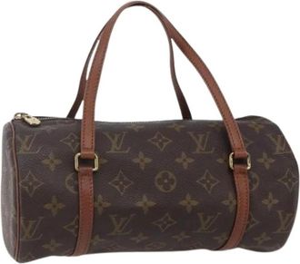 Louis Vuitton Pre-owned Canvas Schoudertas - Dames - Vintage Schoudertas - Bruin - ONE Size - Vintage