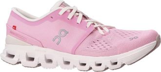 On Running Pink Lace Up Sneakers