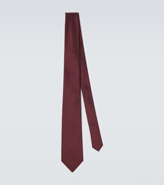 Saint Laurent Silk taffeta tie